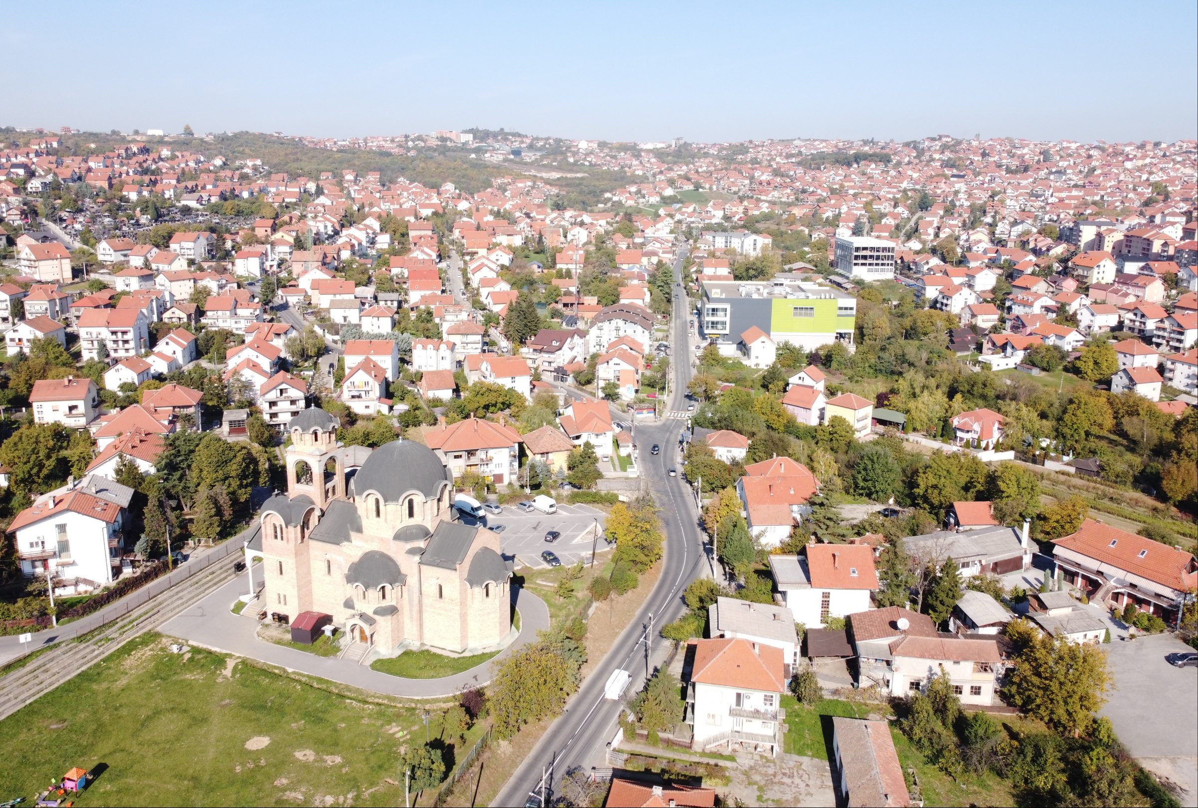 Radovi na rekonstrukciji ulice Vojvode Stepe Stepanovića u Kaludjerici
