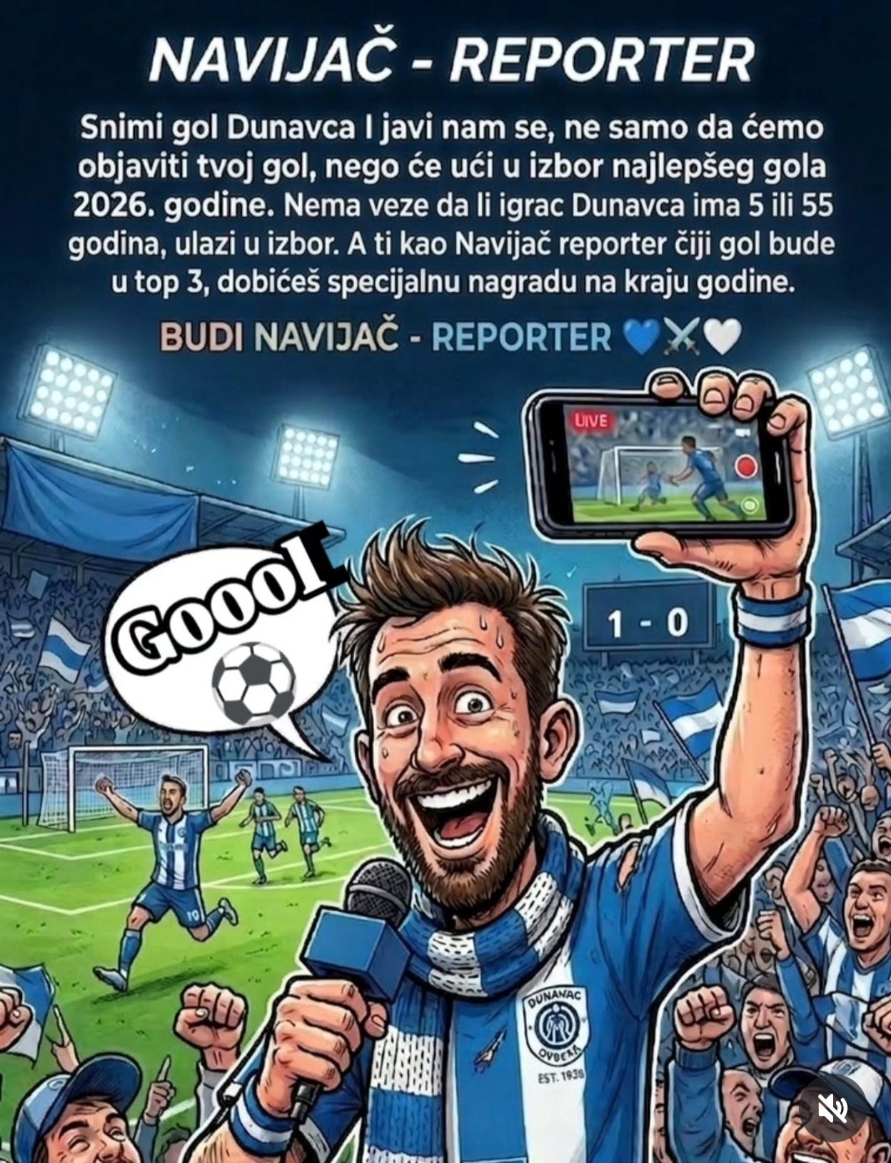 Navijač - Reporter