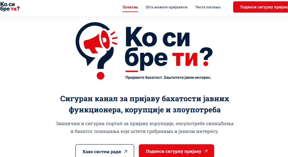 U Srbiji je zvanično pokrenuta nova digitalna platforma pod nazivom „Ko si bre ti“
