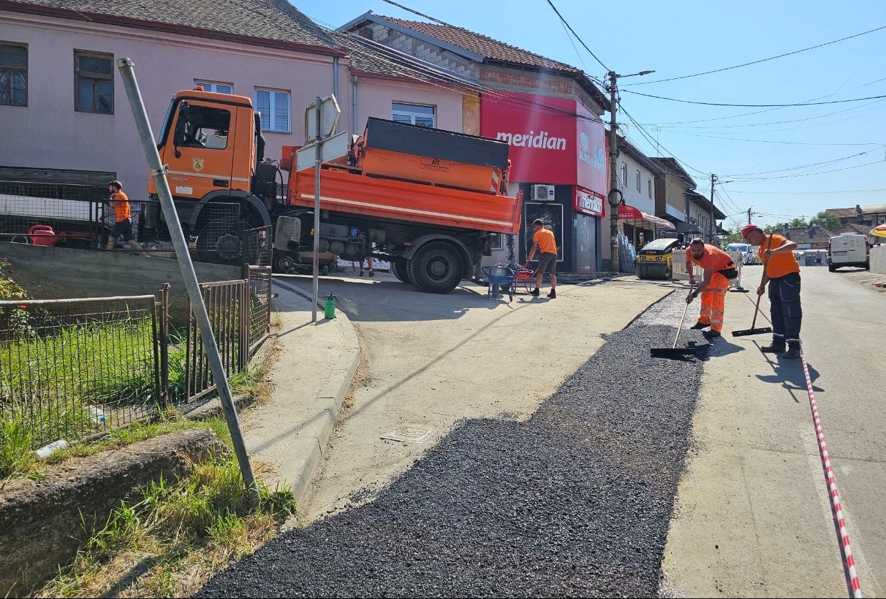 Asfaltiranje nakon radova na vodovodnoj mreži