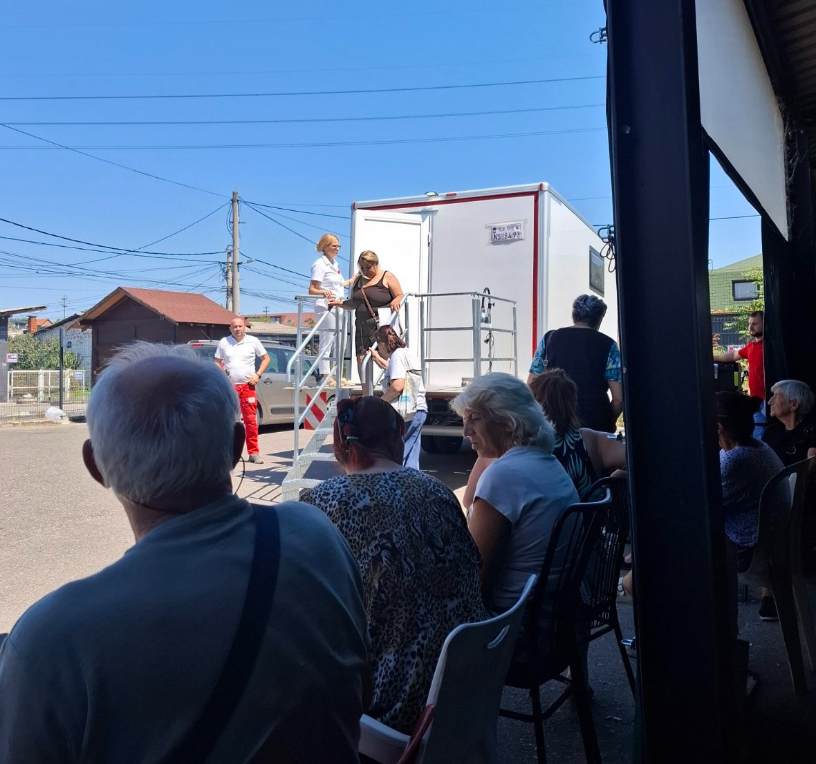 Mobilna ambulanta u Vinči