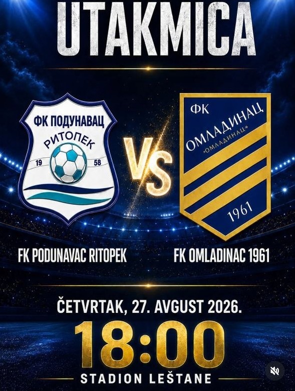 FK Podunavac i FK Omladinac 1961