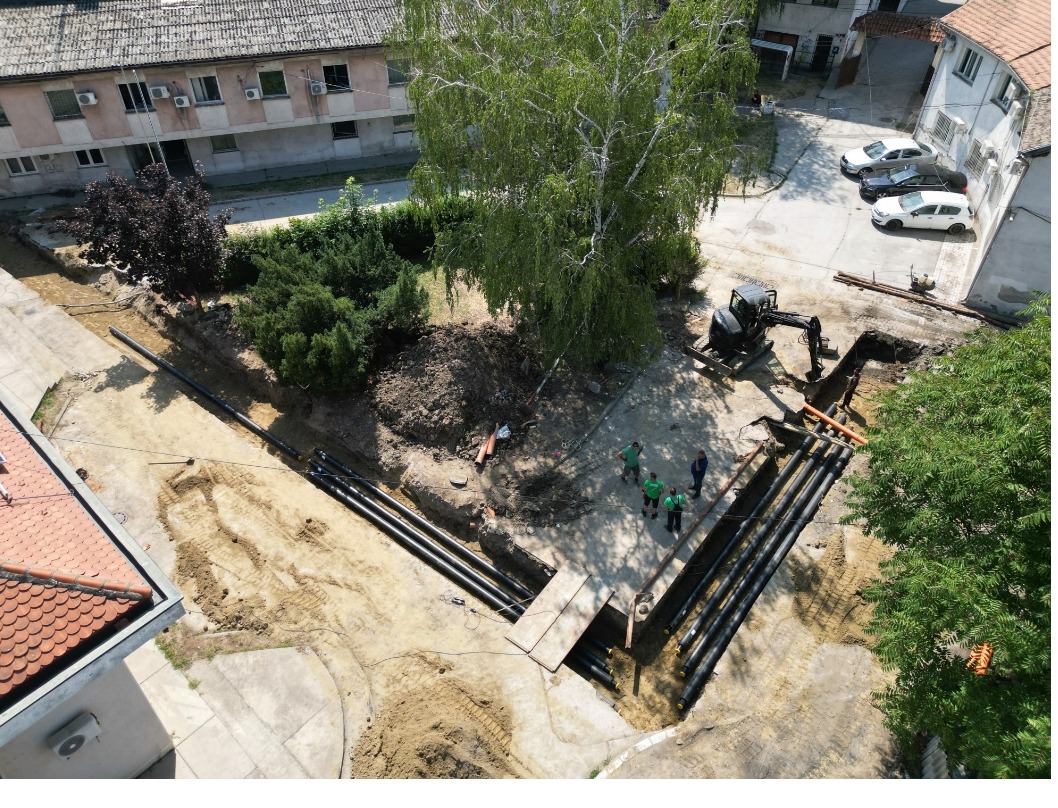 u toku druga faza rekonstrukcije toplovoda