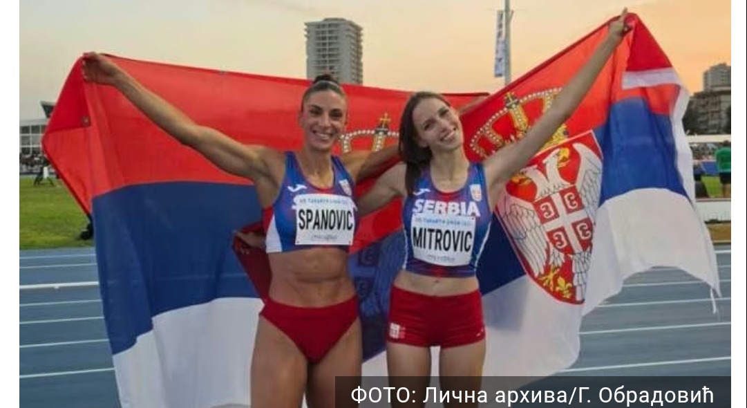 Dve medalje za Srbiju u Tarantu: Ivana Španović srebrna, Aleksandrija Mitrović bronzana