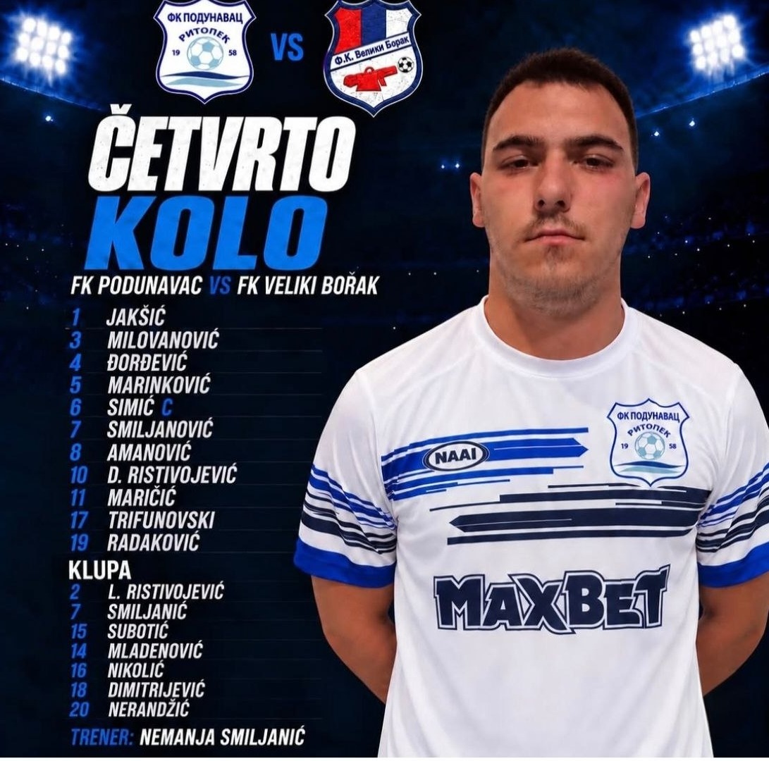 Goleada u Ritopeku pred punim stadionom: Podunavac pao, ali veruje u novi tim