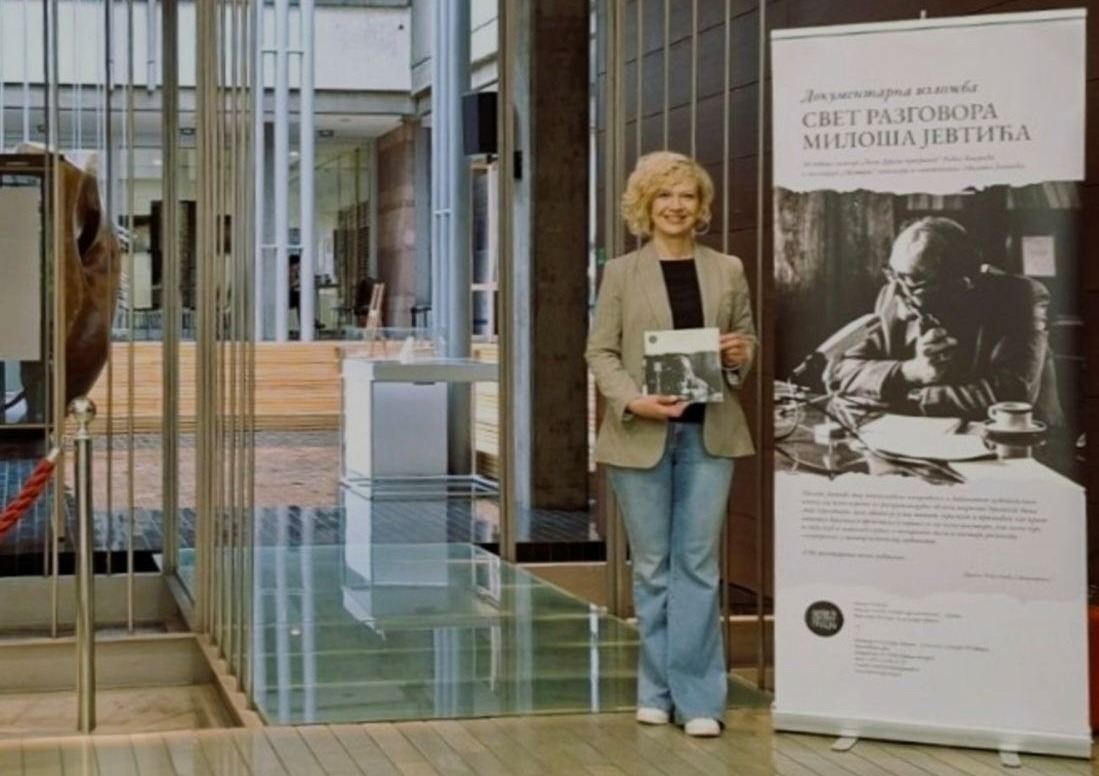 Zorica Atić donosi „Svet razgovora Miloša Jevtića” u Narodnu biblioteku Srbije