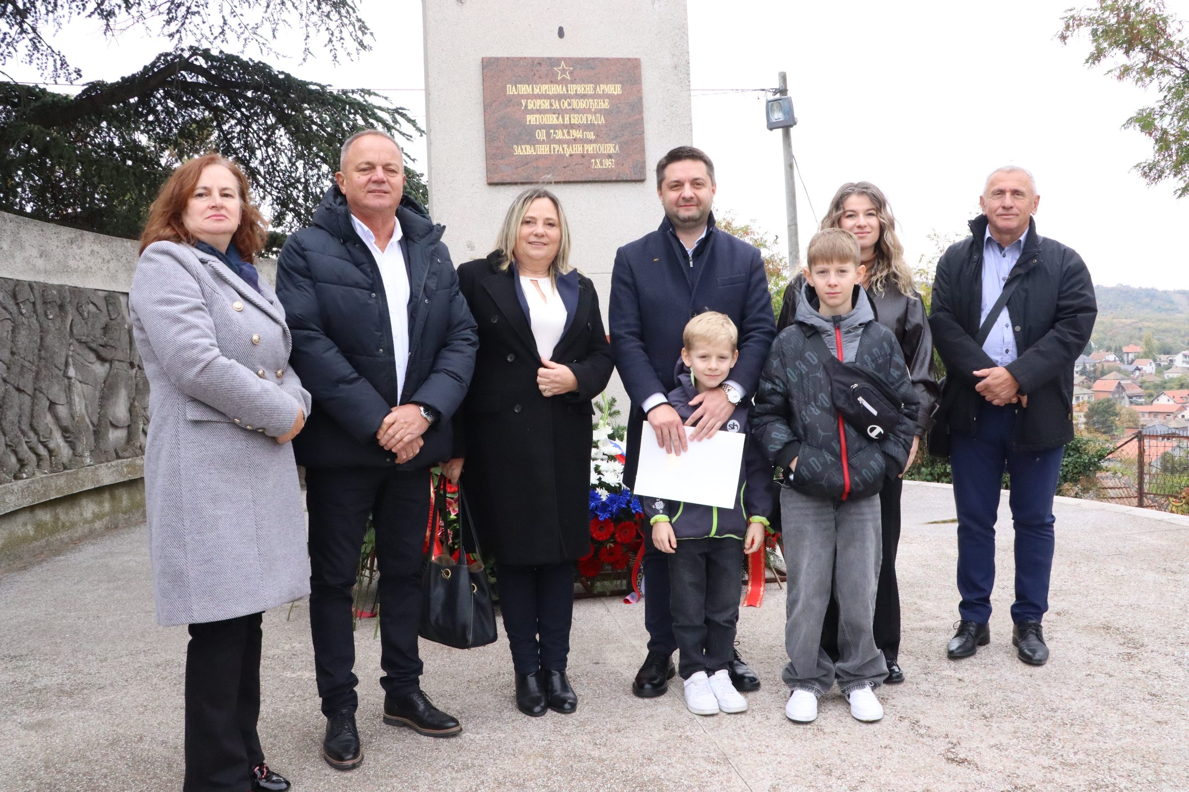 Obeležen Dan oslobođenja Ritopeka i Grocke: Počast borcima Crvene armije i meštanima