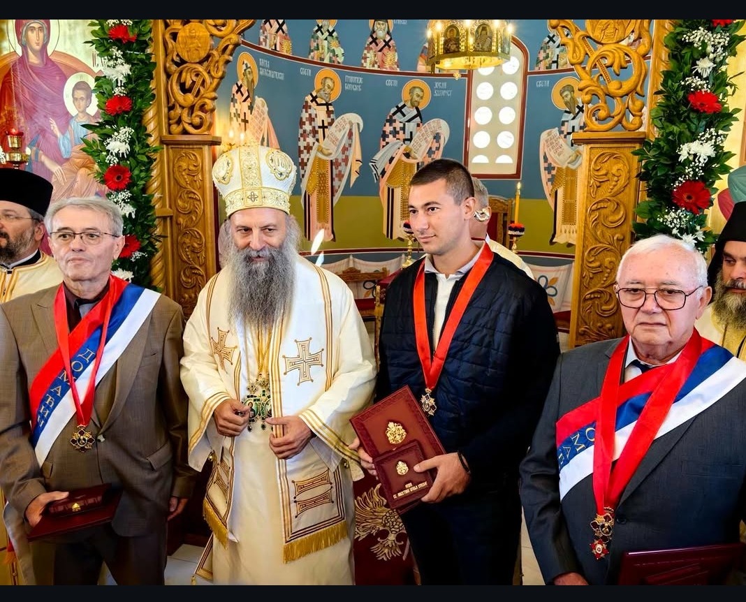 Patrijarh Porfirije osveštao Hram Svetih četrdeset mučenika sevastijskih u Dražnju