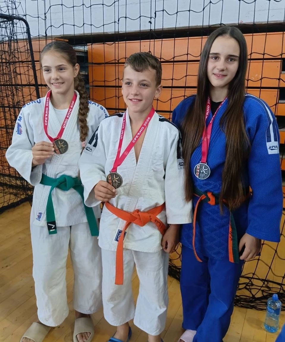 Pet medalja za džudiste Vinče na međunarodnom turniru u Boru